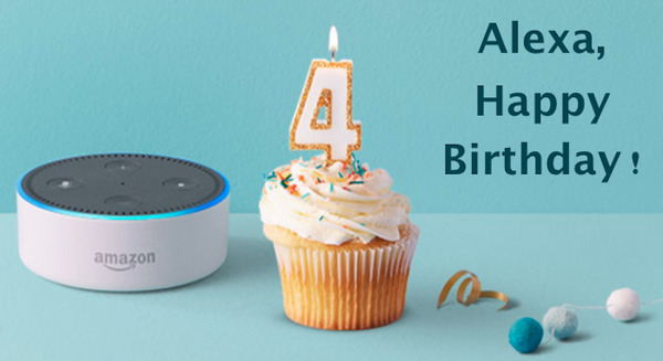 Alexaさん、4歳の誕生日おめでとう！ 画像
