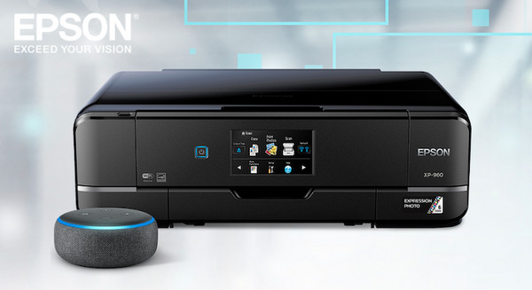 米国EPSONが自社プリンターのAmazon Alexa対応を発表 画像