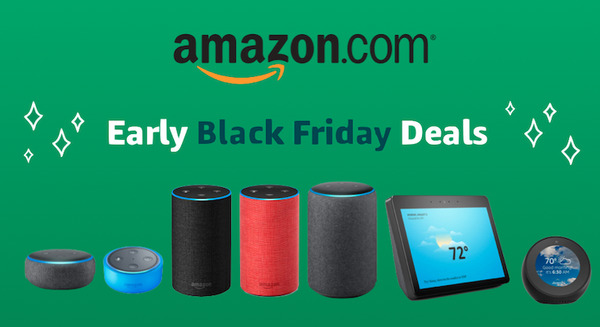 米アマゾン、ブラックフライデーのAmazon Echo値引きを予告！ 新型Echo Dotはわずか24ドル 画像