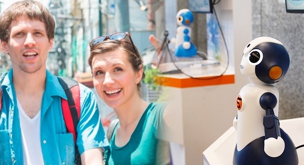 新機能搭載のSotaを使ったマルチリンガル対応の案内サービス「AMARYLLIS」を発表！ロボットが話していても聞き取ってくれる 画像