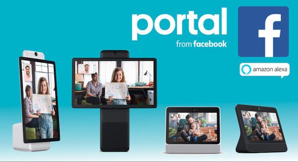FacebookがAlexa搭載の新しいビデオ通信デバイス「Portal」と「Portal +」を米国で出荷開始 画像