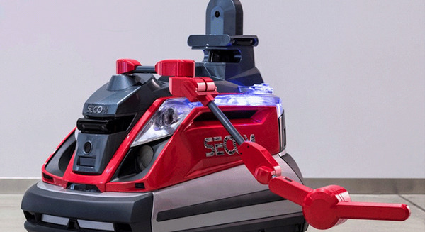 セコム、警備ロボット「セコムロボットX2」の実証実験を都営地下鉄駅にて 画像