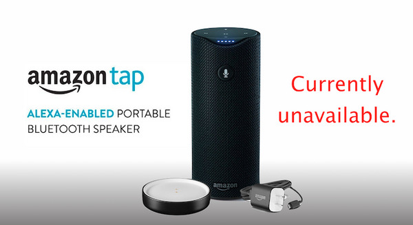 アマゾン、ポータブルスマートスピーカー「Amazon Tap」の販売を終了か 画像