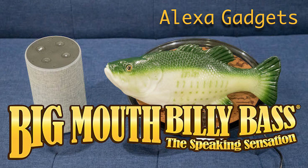 日本未発売・話題のブラックバス風Alexaガジェット「Big Mouth Billy Bass Compatible with Alexa」レビュー！ 画像