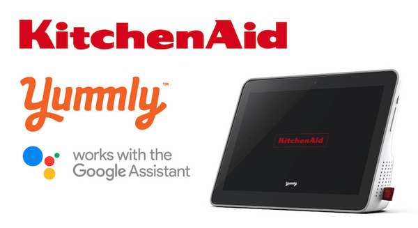 【CES 2019】Googleアシスタント搭載の「KitchenAid Smart Display」登場。キッチン用に防水仕様(IPX5)に！ 画像