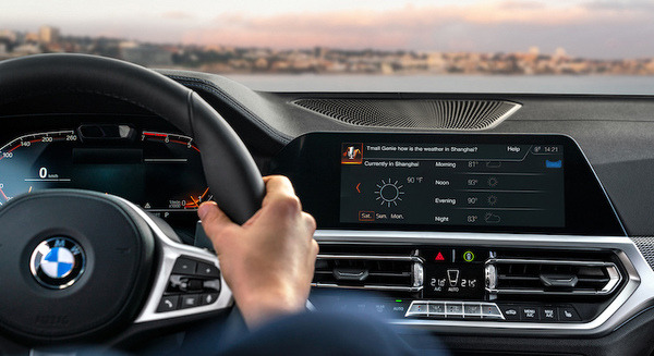【CES 2019】BMWが中国アリババ「Tmall Genie」搭載モデルを発表！ 画像