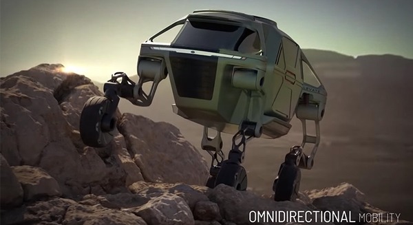 悪路も歩けるロボットカー！現代自動車がウォーキングカーコンセプト「Elevate」を公開 画像