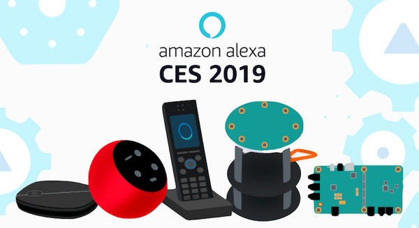【Alexa搭載デバイス開発向け】アマゾンがデバイスメーカー向けに新しいソリューションを多数発表 #CES2019 画像