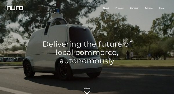 ソフトバンクVFが1000億円の出資！ 自動運転で無人配送を行なう米・Nuro社 画像