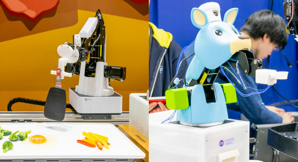 【動画あり】「朝食を作るロボット」などコネクテッドロボティクスが開発 HCJ2019で展示デモ 画像