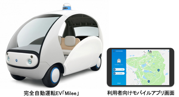 ティアフォー、愛・地球博記念公園で自動運転車両を試験運用　来園者の試乗も予定 画像