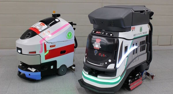 東急線渋谷駅・横浜駅に清掃ロボットが導入　終電後の深夜帯に作業 画像