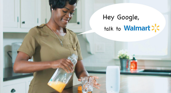 米ウォルマートがGoogleアシスタントから音声指示で食料品を購入できる「Walmart Voice Order」を開始 画像