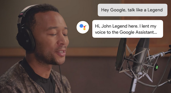 米国のGoogleアシスタント、ジョン・レジェンドの声が選択可能に！ 画像