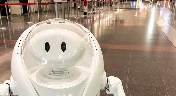 JALが羽田空港におけるアバター遠隔操作ロボット「JET」の活用トライアルを実施 画像