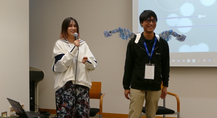 クリエイターのきゅんくんと東大RoboTech部長の河村氏が「AI/SUM」で対談 画像