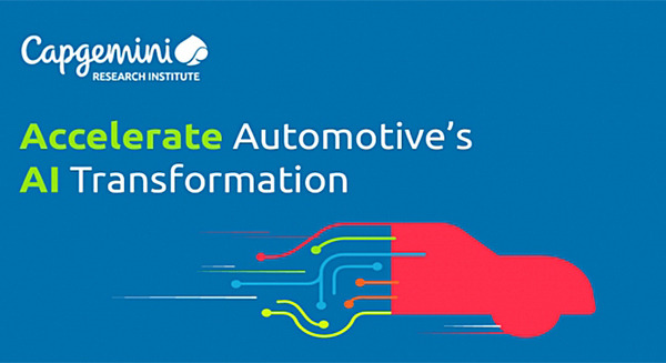 【自動車業界とAI】AI実装がゆるやかに前進、実際に成果を上げている自動車企業も　キャップジェミ二が調査結果を発表 画像