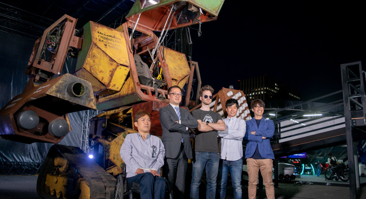 【動画あり】ド迫力！ 4m超の巨大ロボット「Megabots」が日本初上陸、明日から2日間搭乗体験も 画像