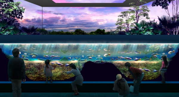 AIやIoT技術導入の水族館を「川崎ルフロン」の最上階に2020年夏開業へ 鴨川シーワールドやカリブの海賊等に参画チーム 画像