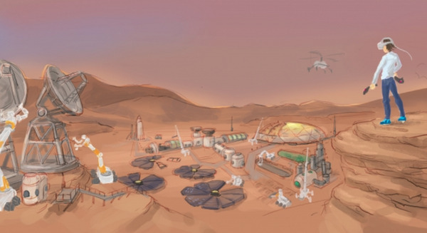 FOVEの元CTOが立ち上げた「SE4」、VR×ロボティクスで火星のインフラ開発に挑む 画像