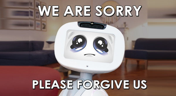 Blue Frog Roboticsのコミュニケーションロボット「Buddy」、大幅な出荷遅れをCEOが謝罪。 画像