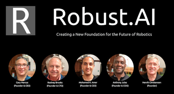 ロボット業界・AI業界の大御所が新しいロボットのスタートアップ「Robust.ai」を設立！ 画像