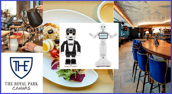 三菱地所とサイバーエージェントがホテルでロボホンとPepperの活用実験　朝食時の下げ善など日本独自の文化を多国語で案内 画像