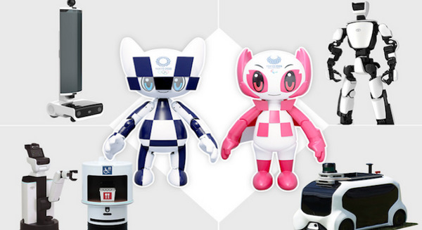 トヨタが7体のロボットを提供 「東京2020」オリパラのマスコットロボットも 画像