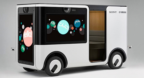 ヤマハ発動機とソニーがエンターテインメント用車両を共同開発　Sociable Cart (ソーシャブルカート)「SC-1」沖縄でイベント活用 画像