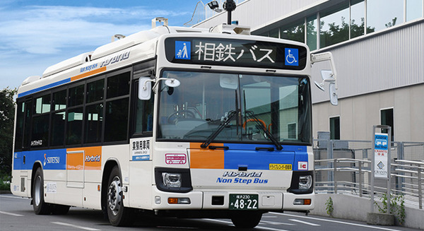 【日本初】相鉄バスと群馬大学が自動運転大型バスで営業運行での実証実験へ「Ｉ・ＴＯＰ横浜 路線バス自動運転プロジェクト」 画像