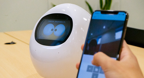 MJIの会話ロボット「タピアプレス」見守りやビデオ通話等を試してみた！離れて暮らす家族をつなぐ熊本日日新聞とのタイアップTapia 画像