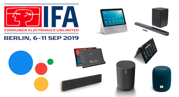 【IFA 2019】ベルリンで発表された最新Googleアシスタント搭載デバイス動向まとめ！ 画像