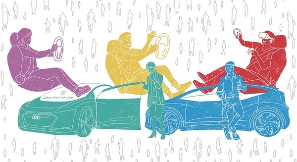 アウディが自動運転に対するイメージ調査の結果を公開「中国人、若者、高所得者が自動運転に積極的」 画像