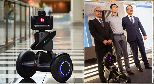 AI警備ロボット「Nimbo」(ニンボ)が日本上陸！セグウェイがベースでコンパクト　自律移動&遠隔操作　全日警とCBCが連携 画像