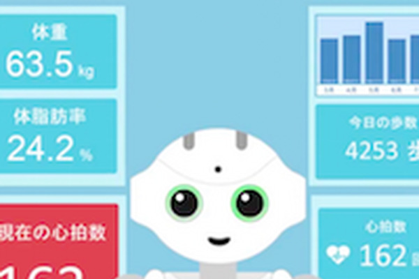 自分の体は自分よりpepperが知ってる～ウェルネスpepper！ 画像