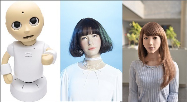 EXPOCITYでアンドロイドや小型ロボットによる「対話知能学」の実証実験　ERICA、U、CommUを使用した対話サービス活用 画像
