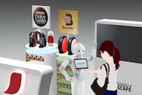 未来すぎるネスカフェのPepper接客体験！ 画像