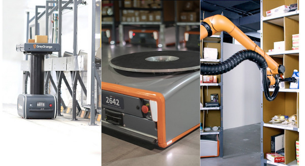 GreyOrange、倉庫のフルフィルメントを最適化　棚ごと運ぶRanger GTP、移動仕分けRanger Mobile Sorter、運用システムGrayMatter 画像