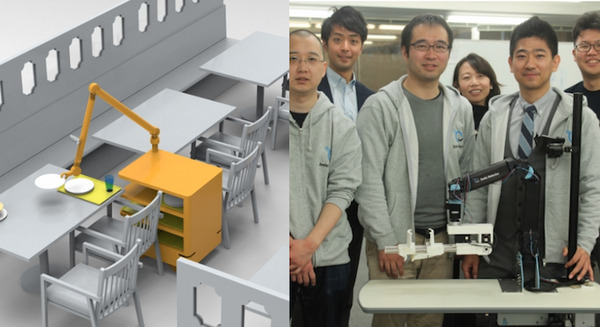 下膳ロボットを開発するスマイルロボティクス　AINRIとディープコアから総額4,500万円資金調達　導入のための実証実験を進めていく 画像