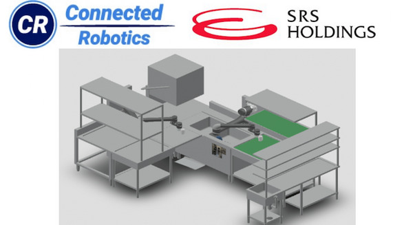 【動画】コネクテッドロボティクスがロボット食洗システムを展示へ　スタッフの負担軽減目指す　SRSと共同開発 画像