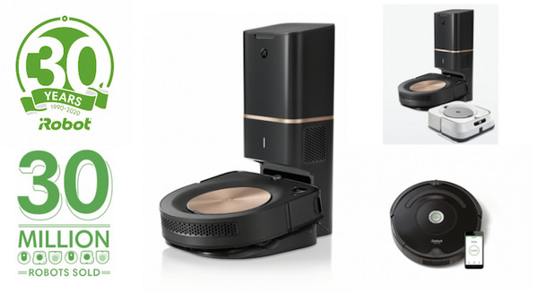 ルンバの米アイロボット社、世界累計の販売台数が3,000万台を突破　GoogleアシスタントやAlexa対応の最強モデル発売 画像