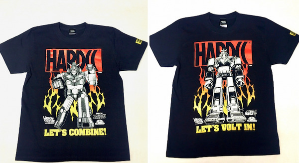 「超電磁ロボ コン・バトラーV」と「超電磁マシーン ボルテスV」がTシャツ化　70年代を代表するロボットアニメの金字塔 画像