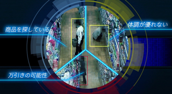 NTT東日本の「AIガードマン」スマートストアで万引き対策の実証実験　AIカメラが不審行動を検知してスマホに通知 画像