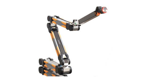 全長5mのヘビ型の点検ロボット「Float Arm」を開発　ハイボットが発電所などの点検に導入めざす 画像
