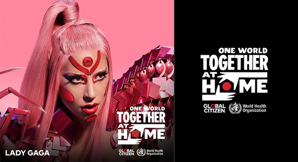 【速報】新型コロナとの闘いを応援「One World: Together At Home」をHuluが無料ライブ配信　レディー・ガガ、ポール・マッカートニー、テイラー・スウィフトら出演　4月19日午前9時 画像