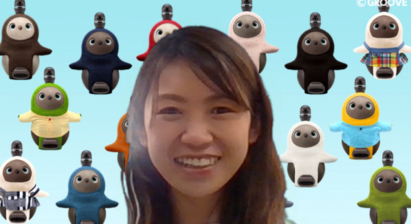 Zoomなどビデオ会議の壁紙は家族型ロボット「LOVOT」で！背景6種を無料ダウンロード「#コロナに負けない」キャンペーン第五弾 画像