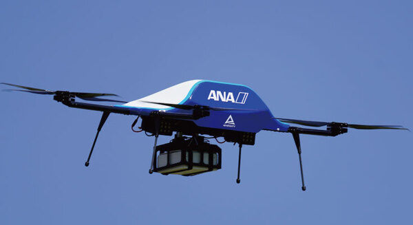 ANAホールディングスとエアロネクストが市街地における「物流ドローン」サービスの開発に向け業務提携　法整備の提案も視野に 画像