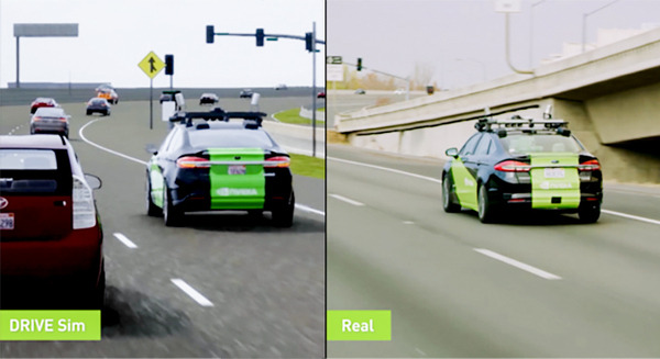 自動運転技術を仮想空間で開発・テストするシミュレータはなぜ必要か 「NVIDIA DRIVE Constellation」 取り組みとその仕組み 画像
