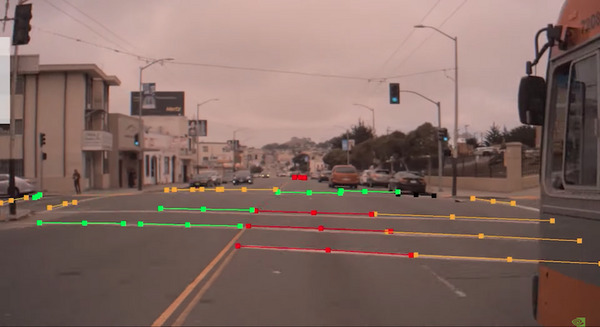 AI自動運転車が交差点で正しく認識・判断する方法　NVIDIAがブログで公開 画像