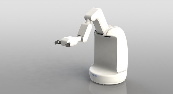 PFN 自社開発した移動型マニピュレーターロボットの量産設計へ 無人搬送や無人消毒を想定 実証実験の協力パートナーを募集 画像